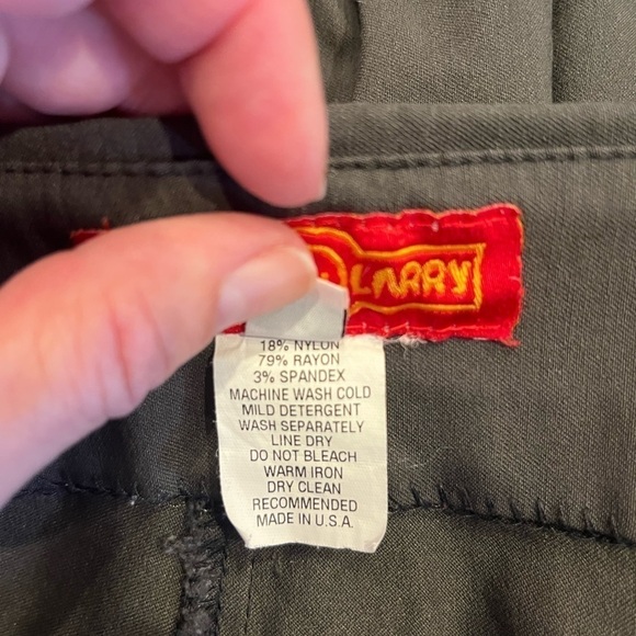 KRAZY LARRY Gray Pull On Pants - Picture 3 of 3